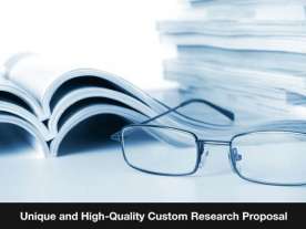 High-Quality Custom Research Proposal Writing